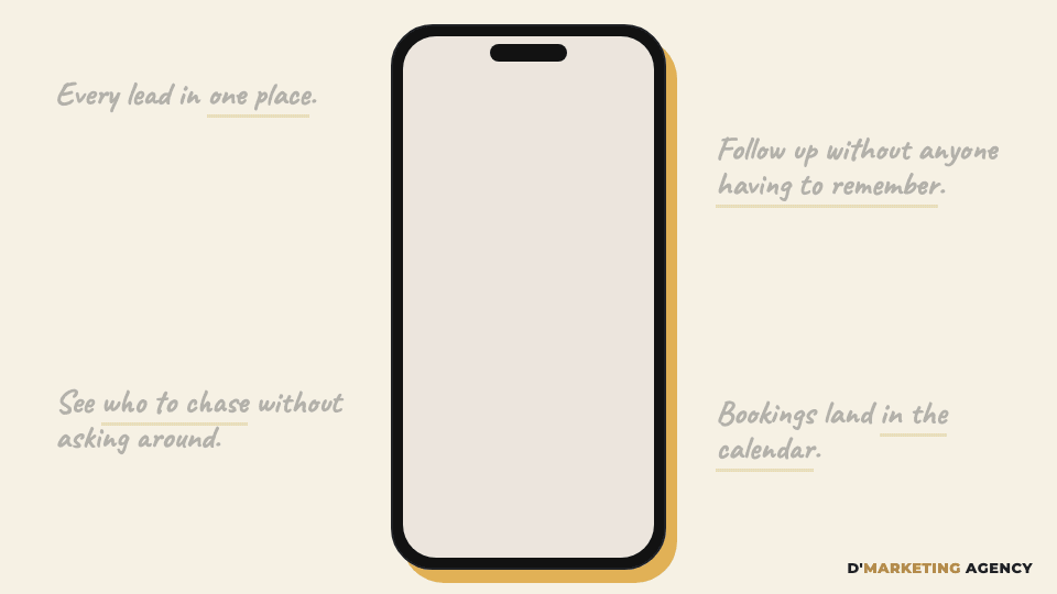 Stop losing leads between WhatsApp, forms and a spreadsheet: a short loop of the agent at work