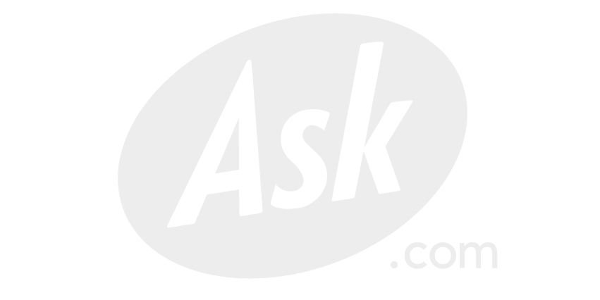 Ask.com logo with green text inside a white oval shape.