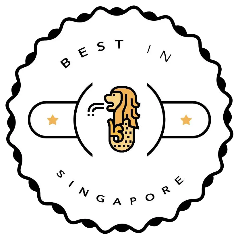 Best in Singapore award badge recognising D'Marketing Agency's services.