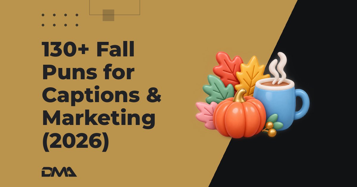 130+ Fall Puns for Captions & Marketing (2026)