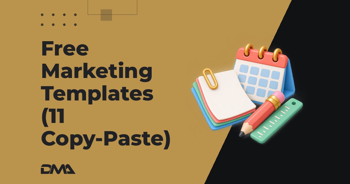 Free Marketing Templates (11 Copy-Paste)