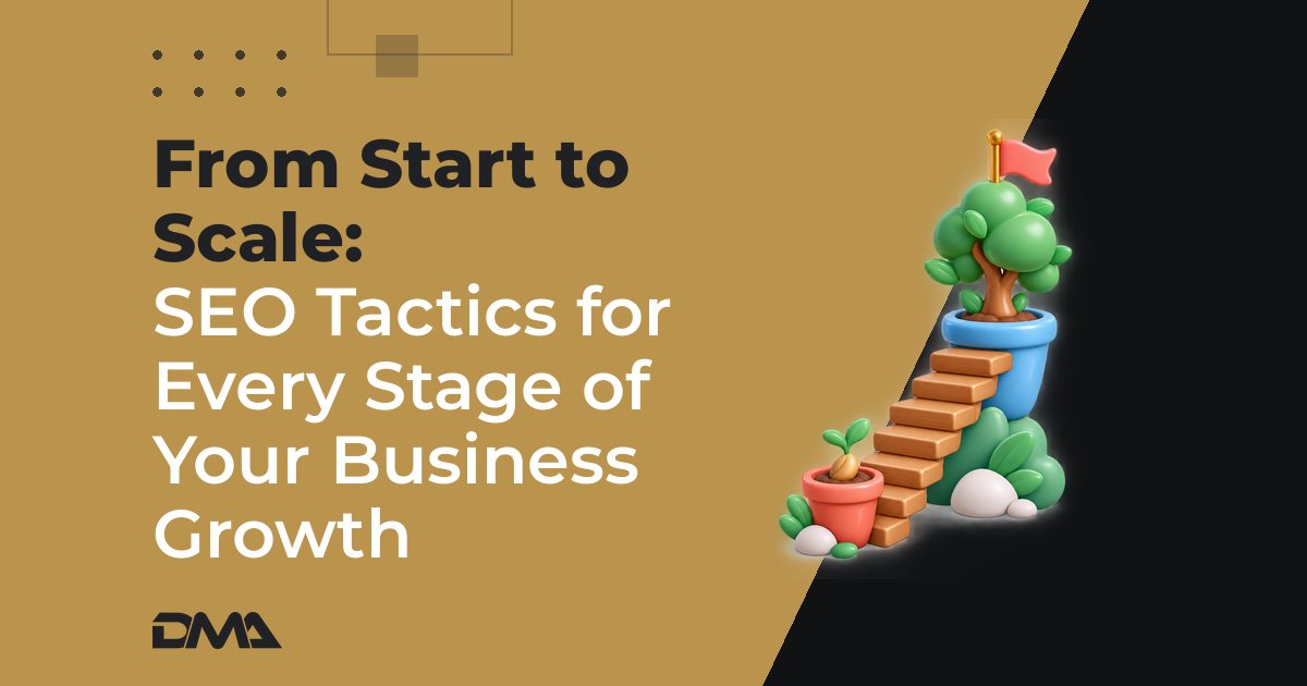 "From Start to Scale: SEO Tactics for Every Stage of Your Business Growth"