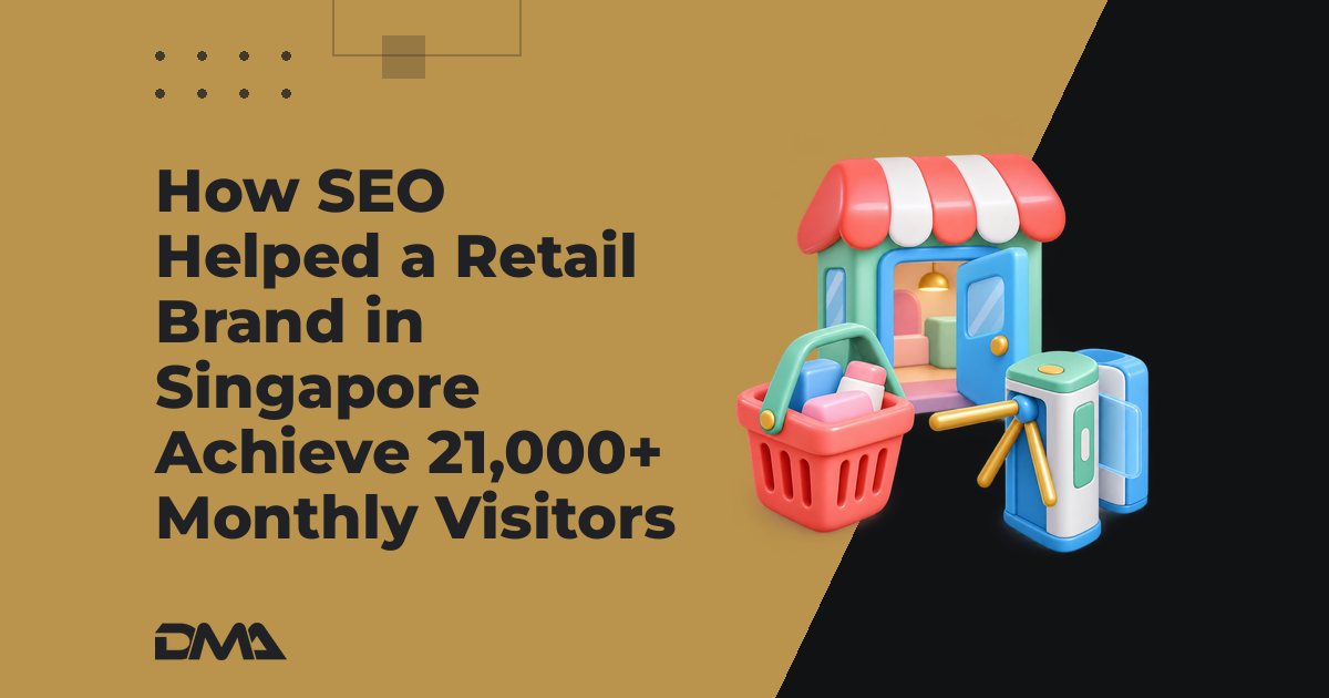How SEO Helped a Retail Brand in Singapore Achieve 21,000+ Monthly Visitors