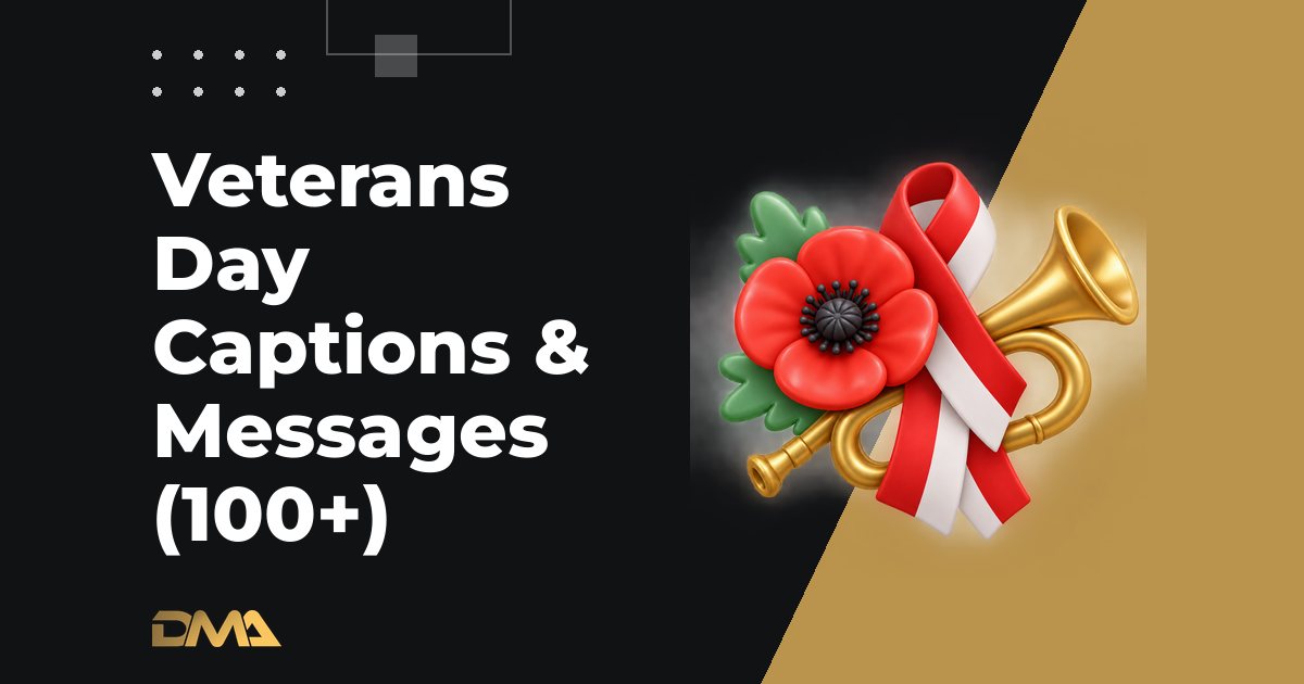Veterans Day Captions & Messages (100+)