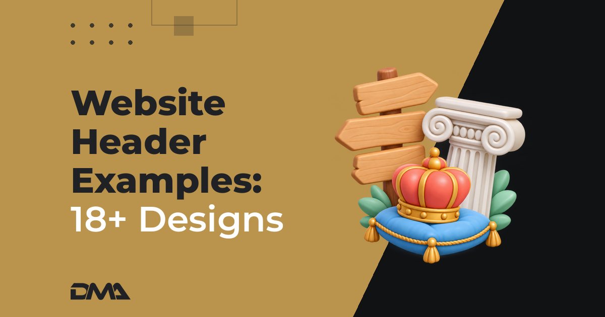 Website Header Examples: 18+ Designs